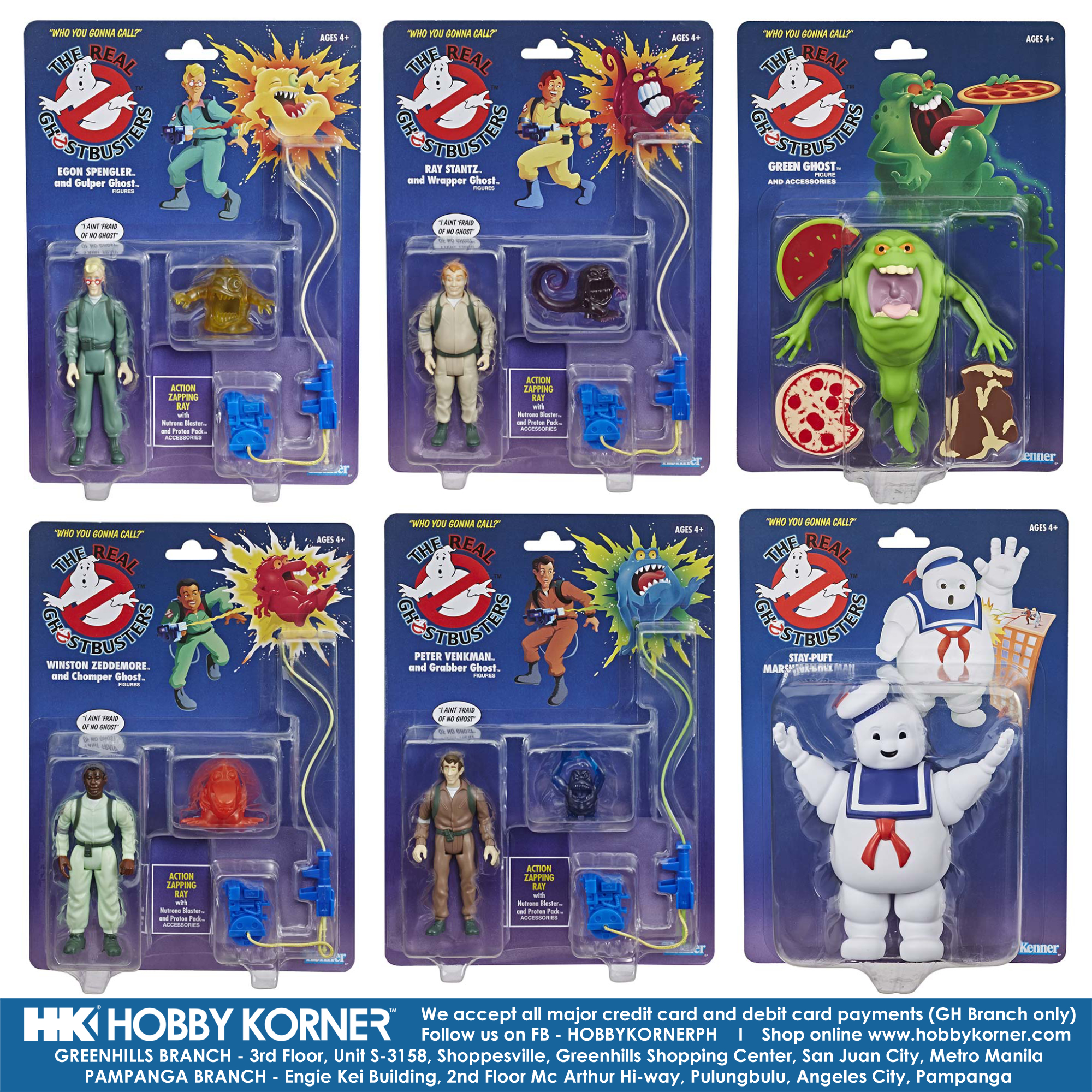 ghostbusters toy set