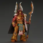 (IN STOCK) JOYTOY 1/18 Scale JT6175 Thousand Sons Magnus the Red Primarch of the XVth Legion