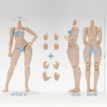 (PRE-ORDER - STYLE A) TUNSHI STUDIO TS-FB-001 1/12 Scale Movable Female Body