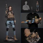 (PRE-ORDER - 70CM TALL) ANGEL FORCE GJKD0001 1/3 Scale Full Silicone Action Figure