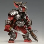 (PRE-ORDER) AXYTOYS AXY-012B 1/12 Scale Dinosaur Battlefield Ceratopsidae Dinosaur Legion (Deluxe Edition Red Ver.)