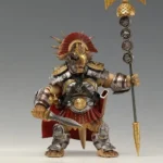 (PRE-ORDER) AXYTOYS AXY-013B 1/12 Scale Dinosaur Battlefield Ceratopsidae Dinosaur Legion (Deluxe Edition Yellow Ver.)